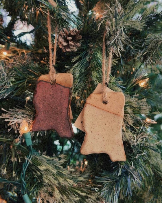 Ceramic Mississippi Ornament