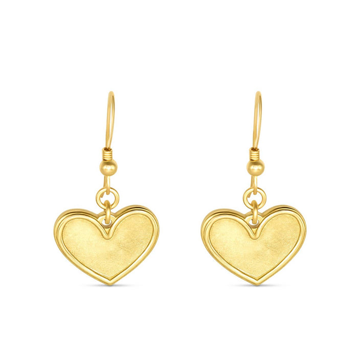 Heart Pendant Earrings