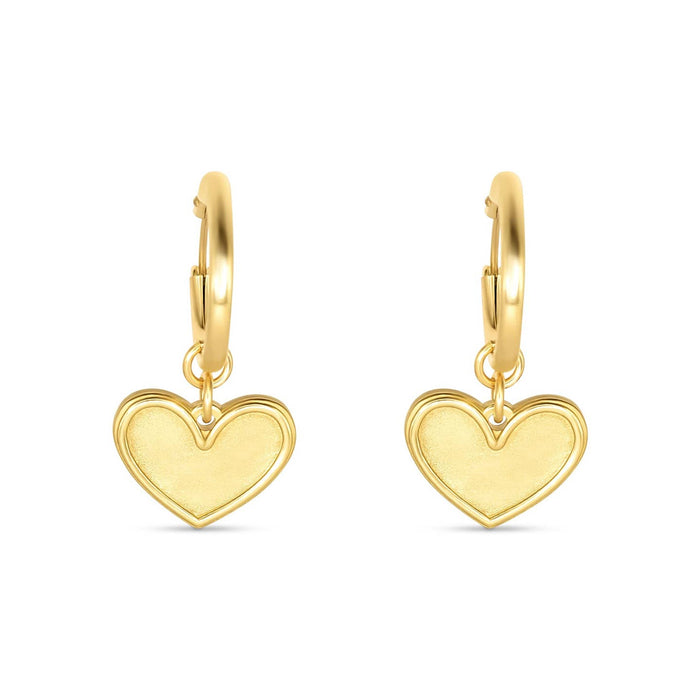 Heart Pendant Earrings