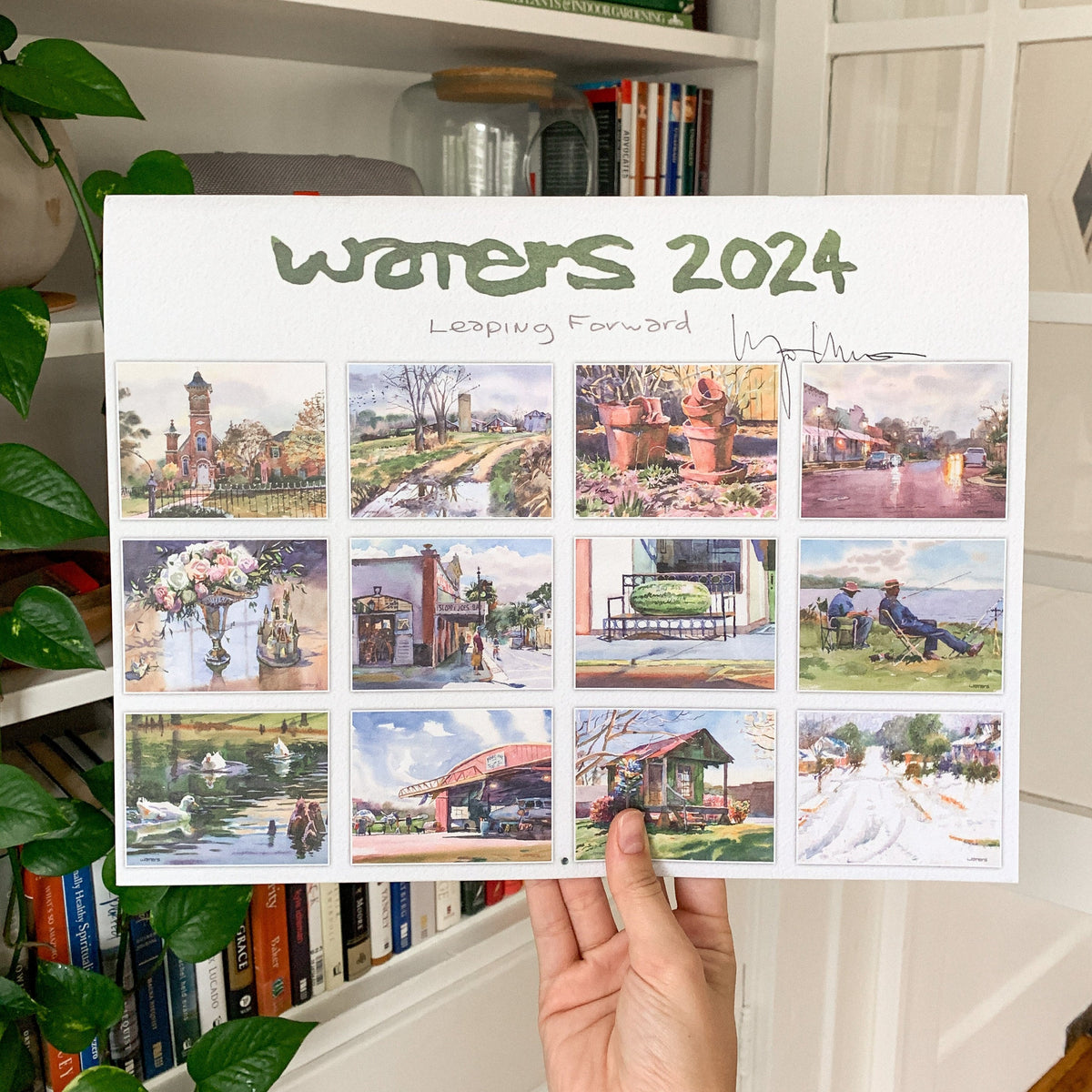 Wyatt Waters 2024 Calendar — Crooked Letter