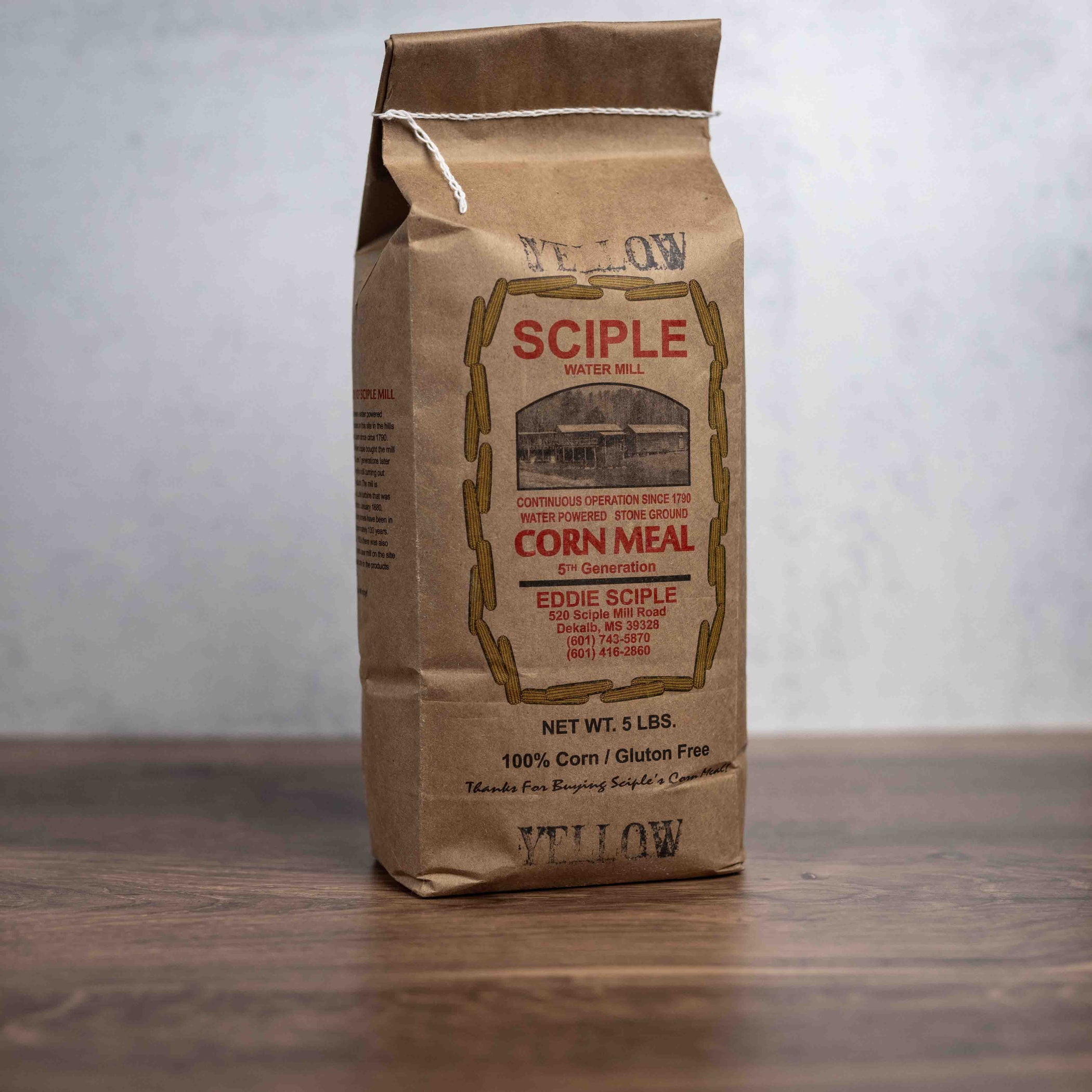 Sciple Mill's Stone-Ground Corn Meal | Made in Mississippi — Crooked Letter